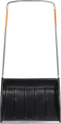 Produktbild von Fiskars SnowXpert, Snow scoop, Stahl, Schwarz, Ergonomisch, 720 mm, 4,05 kg