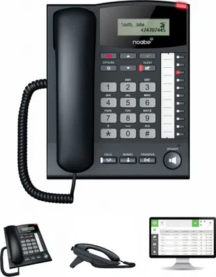 Image de GDP-09 Essence GSM Business Desktop Phone - téléphone de bureau avec carte SIM (réseau 4G) (GDP-09)
