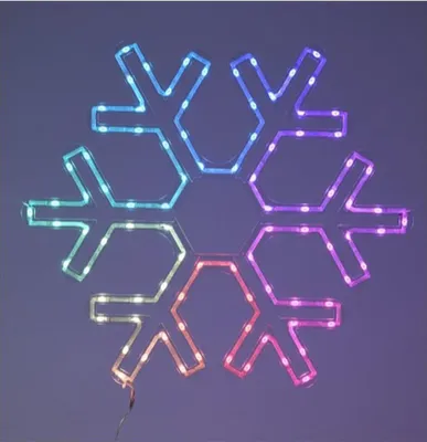 Image de Cristal de glace Décoration led, rgb, 90 leds, connexion usb. basics