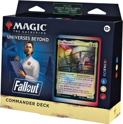 Produktbild von Magic: The Gathering Universes Beyond: Fallout: Mutant Menace Commander Dec