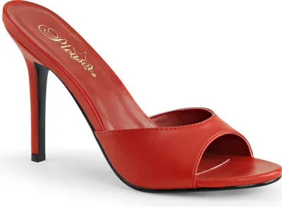 Produktbild von CLASSIQUE-01 Damen Slipper von Pleaser, Rot  , EU 39, US 9