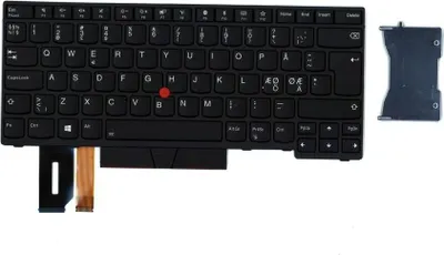 Zdjęcie produktu dla Klawiatura Lenovo Nordic - czarna