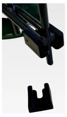 Produktbild von Distanzhalter für U-Profilleiste Kunststoff, 25 Stück, für Doppelstabmatten 6/5/6