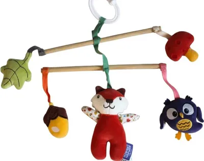 Produktbild von Mobile Wald mit Fuchs und Eule