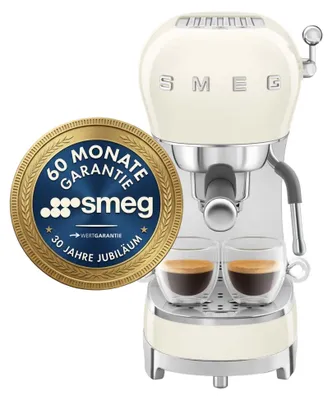 Produktbild von Smeg ECF02CREU Siebträger Espresso-/Kaffemaschine Creme,