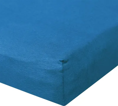Produktbild von Bettwaren-Shop Jersey Spannbetttuch Ultra-Stretch 90x200 - 100x220 cm royal