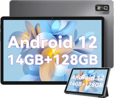 Produktbild von Blackview Gaming Tablet 10 Zoll, Tab 12 Pro,Android 12,8 GB RAM + 128GB ROM(1TB TF), Octa-core, 4G LTE + 5G WiFi Tablet Pc,1920x1200 FHD+IPS, 13MP+5MP Kamera 6580mAh Typ-C/Face ID/GPS/BT5.0/OTG, Grey