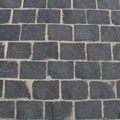 Productafbeelding van TB basalt Rion natuursteen keien antraciet 14 x 20 x 5/7 cm prijs per m2 Gardenlux