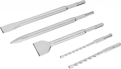 Image de Stanley STA54400 Jeu de 5 burins et forets SDS-Plus