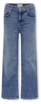 Produktbild von Kids ONLY Mädchen Kogmadison Blush Wide DNM Cro37 Noos Gerade Jeans, Medium Blue