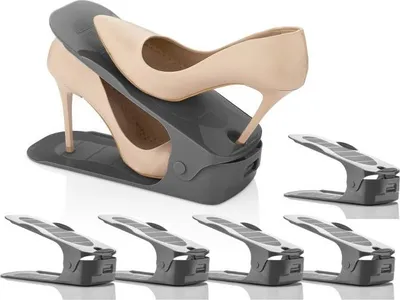 Image de Herzberg HG-L674 : Organisateur de chaussures à 6 pièces