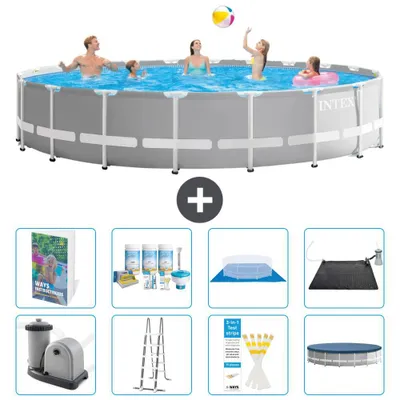 Produktbild von Prism Frame Pool Rund - 610x132 cm - 7-teilig S632