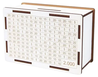 Immagine prodotto di Salvadanaio con cruciverba da 2000 zloty - Cresco