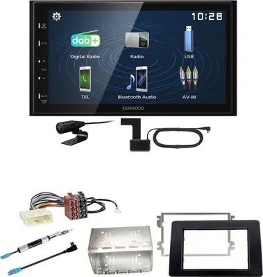 Produktbild von Kenwood DMX129DAB DAB+ Bluetooth USB Einbauset für Nissan NV400 ab 2019