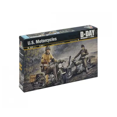 Immagine prodotto di Italeri 1:35 U.S. Motorräder WWII