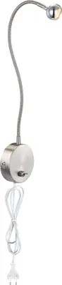 Produktbild von Globo Lighting Wandleuchte Metall Nickel matt, LED