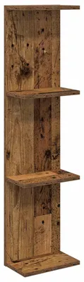 Immagine prodotto di vidaXL Scaffale da parete in legno massello riciclato, 22 x 15 x 100 cm, materiale: legno