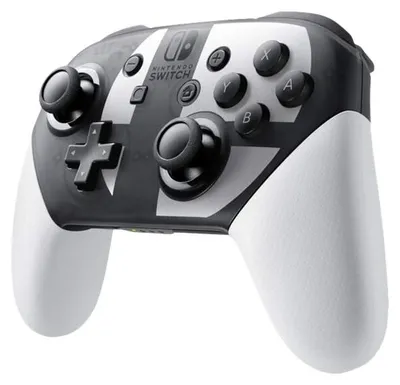 Immagine prodotto di Nintendo Switch Pro Controller Super Smash Bros. Ultimate Edition Nero, Grigio, Bianco Bluetooth Gamepad Analogico/Digitale Nintendo Switch
