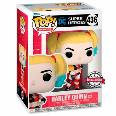 Image de Figurine POP DC Comics Super Heroes Harley Quinn Exclusive