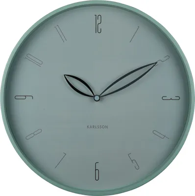 Produktbild von Karlsson – Wanduhr Petals – Nebelblau – Ø40 cm