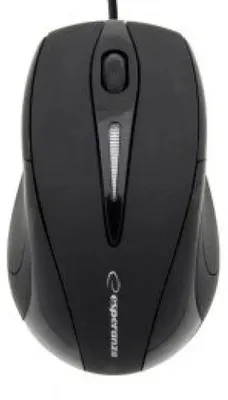 Produktbild von Esperanza EM102K, Optisch, USB Typ-A, 800 DPI, Schwarz