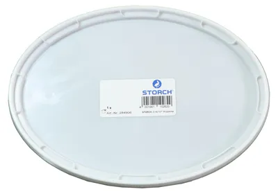 Produktbild von STORCH Deckel für Farbeimer, oval, 5 l, Kunststoff, weiß