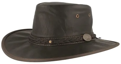 Produktbild von Scippis Lederhut Cowboyhut Kangaroo Sundowner aus Känguruleder, schwarz, Gr. S