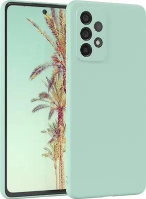 Produktbild von EAZY CASE - TPU Hülle für Samsung Galaxy A73 5G, TPU Case stoßfeste Handyhülle, weiches Cover mit Kameraschutz, Silikonhülle in Grün