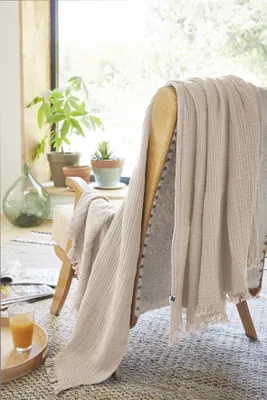 Produktbild von Plaid 180 x 220 cm GAÏA Pampa