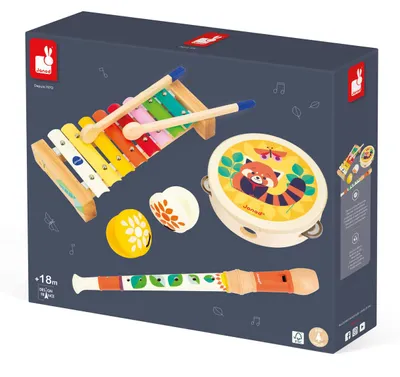 Obrázek produktu pro Janod Gioia - Hudební sada pro dětidřevěné nástroje