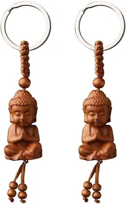 Obrázok produktu pre Drevené sošky Buddhy – šperky pre mužov, darček pre rodinu, suvenír – buddhistické umelecké dielo