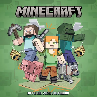 Zdjęcie produktu dla Kalendarz Minecraft 2026