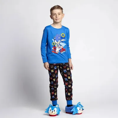 Produktbild von Cerda Group Single Jersey Sonic Langarm-pyjama Blau 12 Years Junge Blau 12 Years