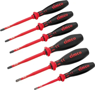 Produktbild von Cimco Schraubendreher-Sortiment, TX SLIM, 1.000 V VDE, 1 Stk.