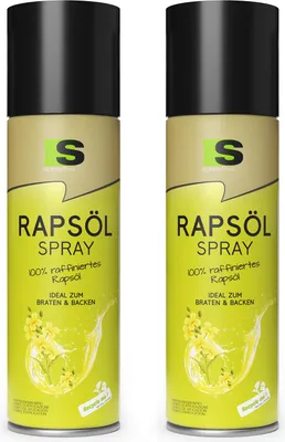 Produktbild von Spraytive 2 x 400ml Rapsöl Spray - Ölspray zum Kochen, Backen & für Salate - Bis zu 1600 Sprühstöße