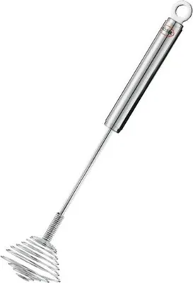 Produktbild von Rösle 95572 Quirlbesen, luftiges Verarbeiten und Verquirlen, 27cm, silber (1 Stück)