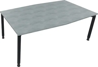 Produktbild von Bespr.ti. Tonneau Vierfuß Rund B2000xT1000/1100xH680-820 an/Beton