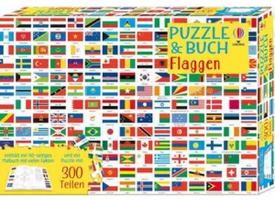Obrázek produktu pro Puzzle & Buch: Flaggen