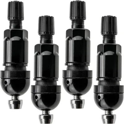 Obrázok produktu pre Ventil snímača tlaku v pneumatikách čierny chrómovaný Beru TPMS-07b oprava