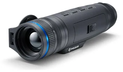 Immagine prodotto di PULSAR TELOS XQ35 Termocamera portatile, IPX7, WiFi, monoculare da 17 µm per la caccia in campo e nei boschi Sensore Lynred