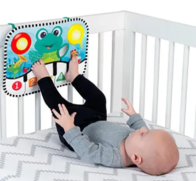 Image de Coussin musical et jouet pour berceau Baby Einstein