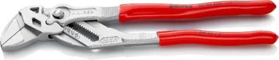 Produktbild von Knipex Zangenschlüssel DIN ISO 5743 L250mm Spannweite 46mm vernickelt mit Kunststoff-Überzug - 86 03 250 SB