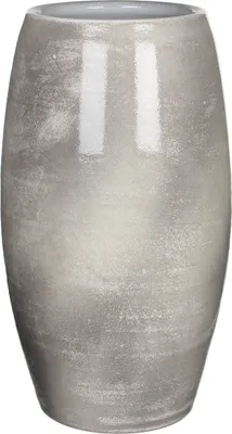 Produktbild von Mica Decorations Lester Vase - H50 x Ø30 cm - Terrakotta - Hellgrau