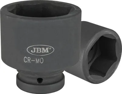 Obrázek produktu pro JBM 8435034111927, Rázová hlavice, Černá, 1 hlava/hlavy, 1", Metrický, 92 mm