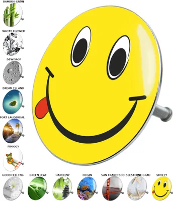 Produktbild von SANILO® Badewannenstöpsel Smiley