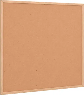 Obrázek produktu pro Korková tabule s rámem z masivního borovicového dřeva 60 x 55 cm