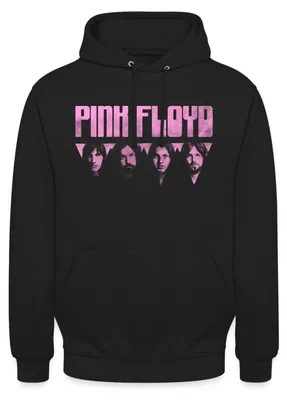 Produktbild von Spreadshirt Pink Floyd Logo Pink Uni Hoodie, XL, Schwarz