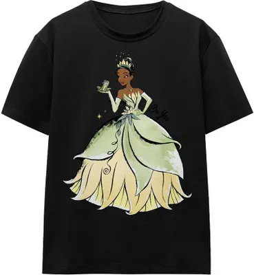 Obrázek produktu pro Princezna a žabák - Tričko pro muže a ženy TV17249 (XL) (Schwarz)