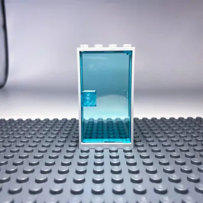 Image de LEGO® 1x4x6 Portes Bleu et blanc Cadre pour maison, bâtiment NOUVEAU ! Quantité 10x