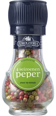 Produktbild von Drogheria 4 Seizoenen Pfeffer 40g – Aromatische -Gewürzmischung